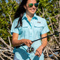 Women's Coastline S/S UV Vented Fishing Shirt