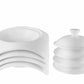 Square Porcelain Dinnerware Set