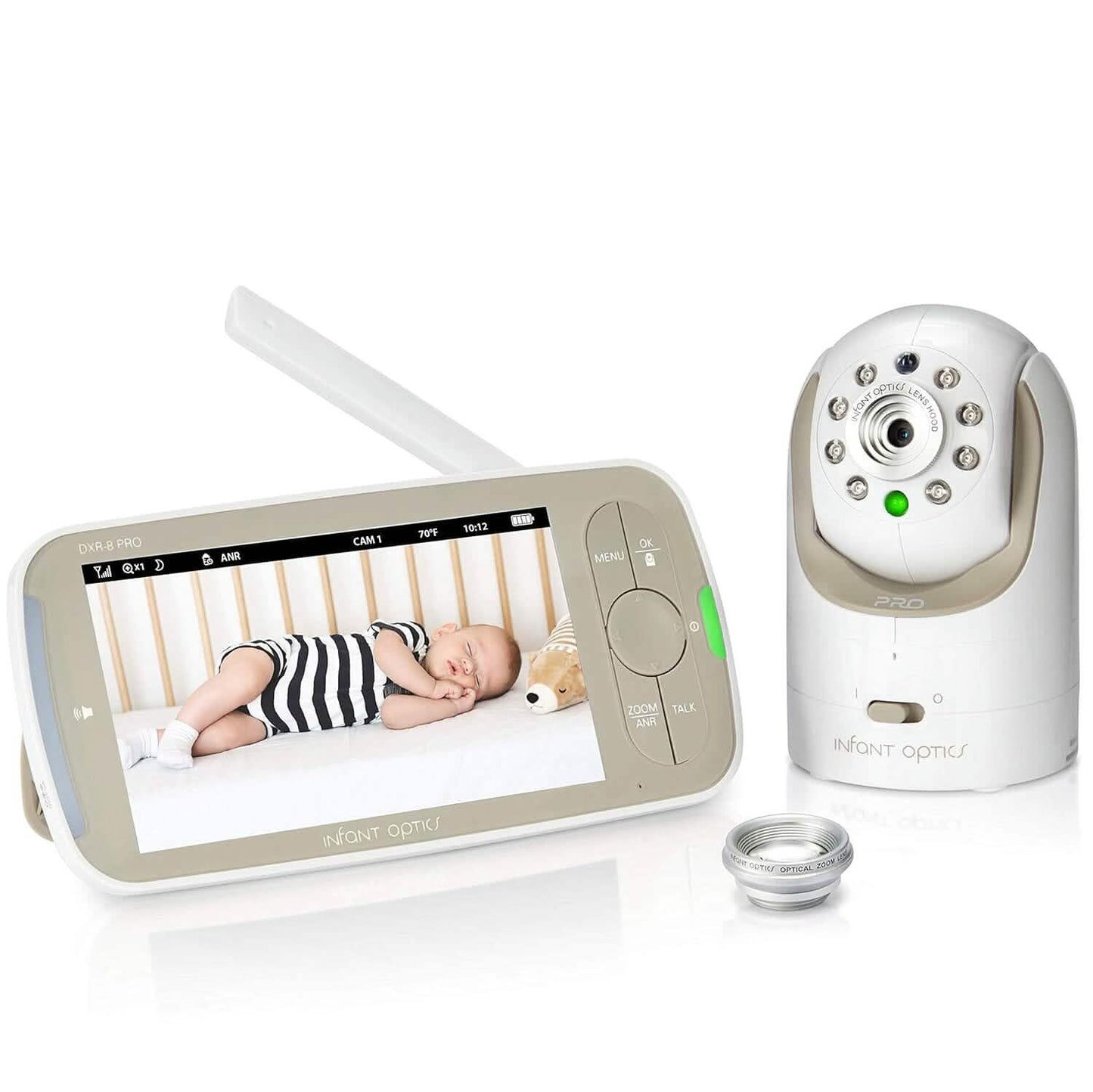 Vigilabebés Infant Optics DXR-8 PRO con pantalla de 5" HD 720p (reacondicionado)