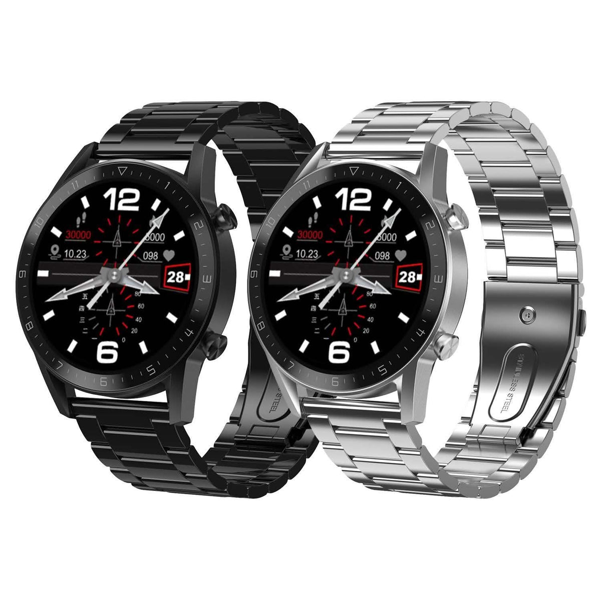Reloj inteligente inalámbrico con rastreador de actividad física y resistencia al agua IP67