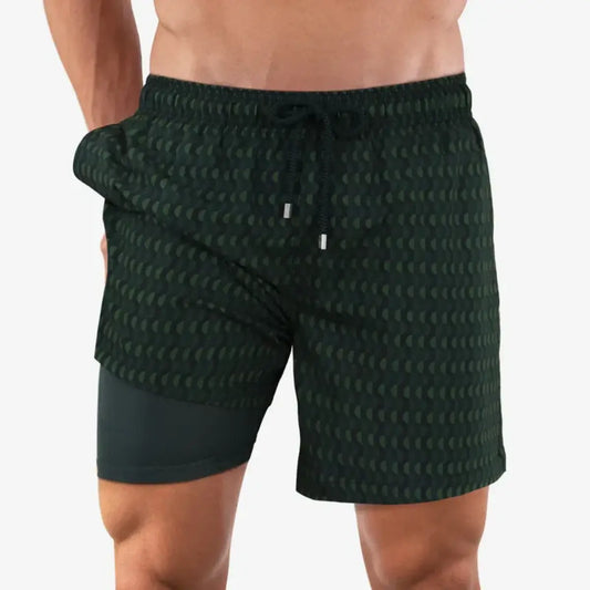 Ipanema Hybrid Short, Bañador y Pantalón Corto de Resort con Forro de Compresión
