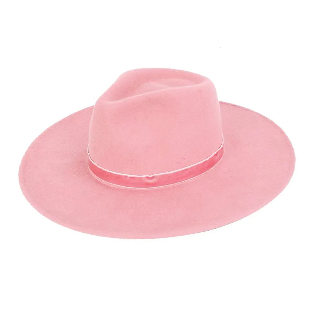Peter Grimm Jaylin - Sombrero vaquero de fieltro de lana de ala ancha