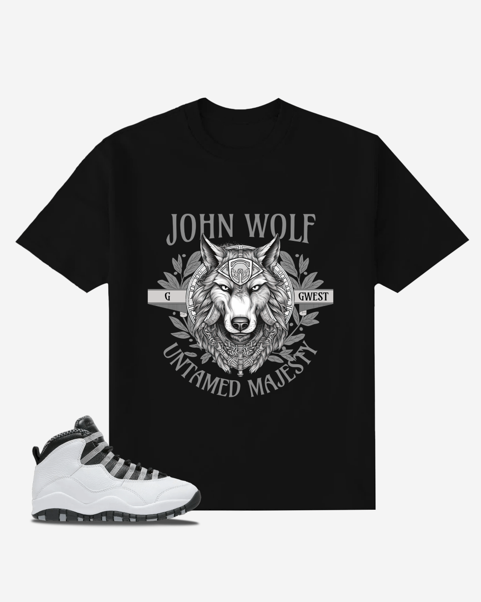 G West John Wolf Oversized T-Shirt Mens