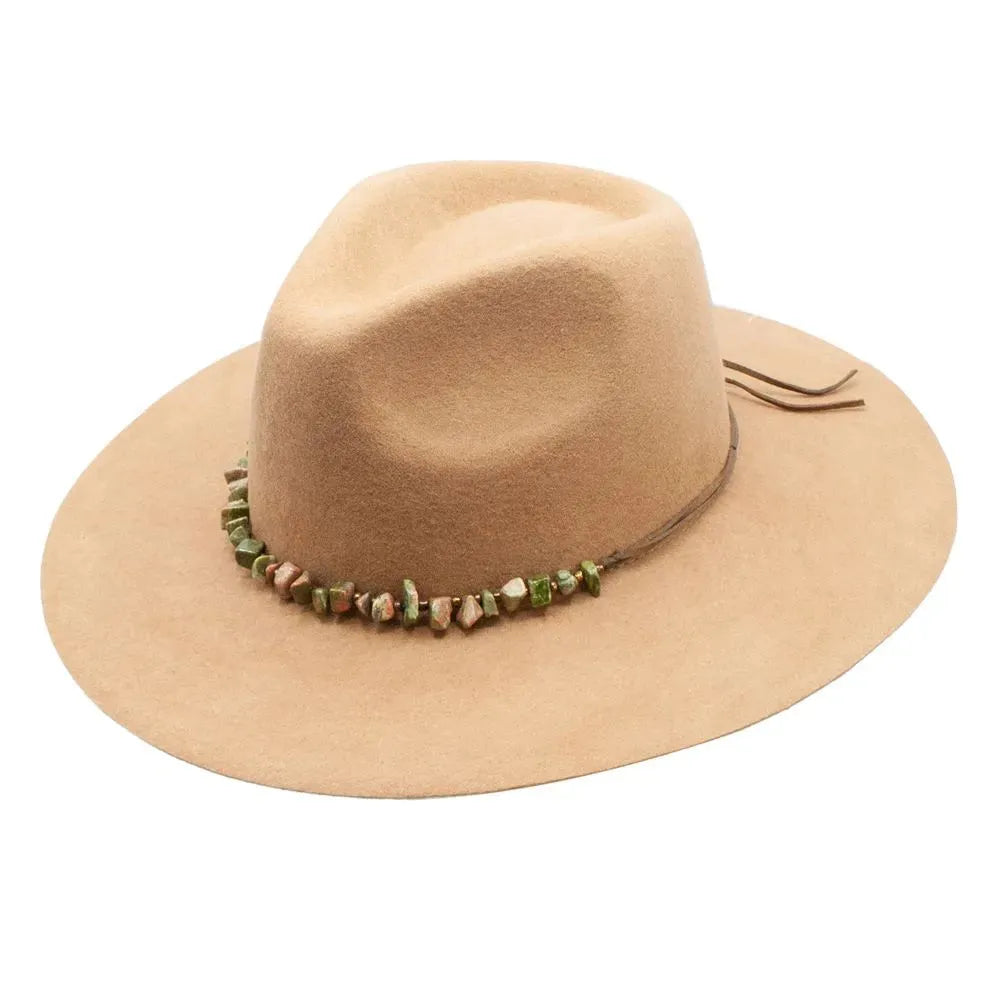 Sombrero vaquero de fieltro de lana de ala ancha Peter Grimm Jules