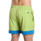 Key Lime Hybrid Short, Compression Lined Swim and Resort Trunk