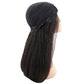 Peluca de cabello humano 100% de parte en U liso y rizado