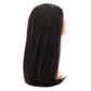 Peluca de cabello humano 100% de parte en U liso y rizado