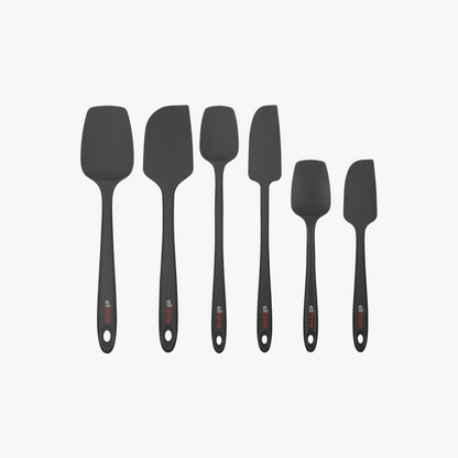Elihome 6 Piece Silicone Spatula Set