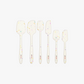 Elihome 6 Piece Silicone Spatula Set