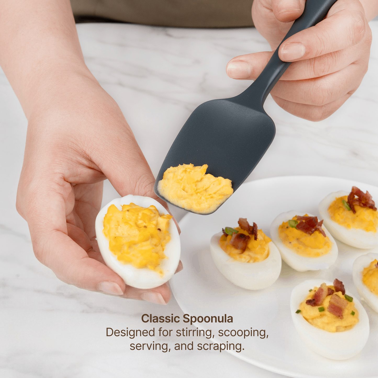 Elihome 6 Piece Silicone Spatula Set