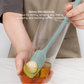 Elihome 8 Piece Silicone Spatula Set - Teal Grey
