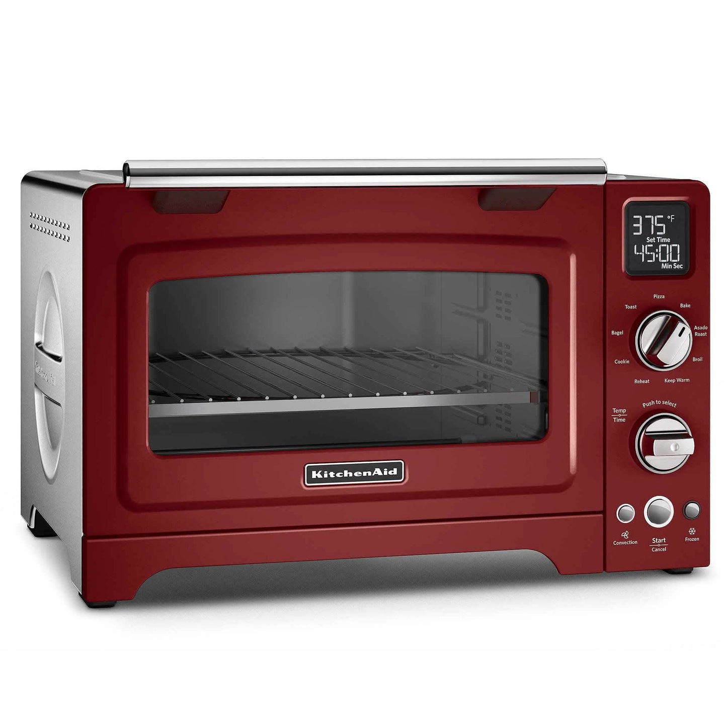Horno de encimera digital KitchenAid de 12" con convección (KCO275GC) (restaurado)