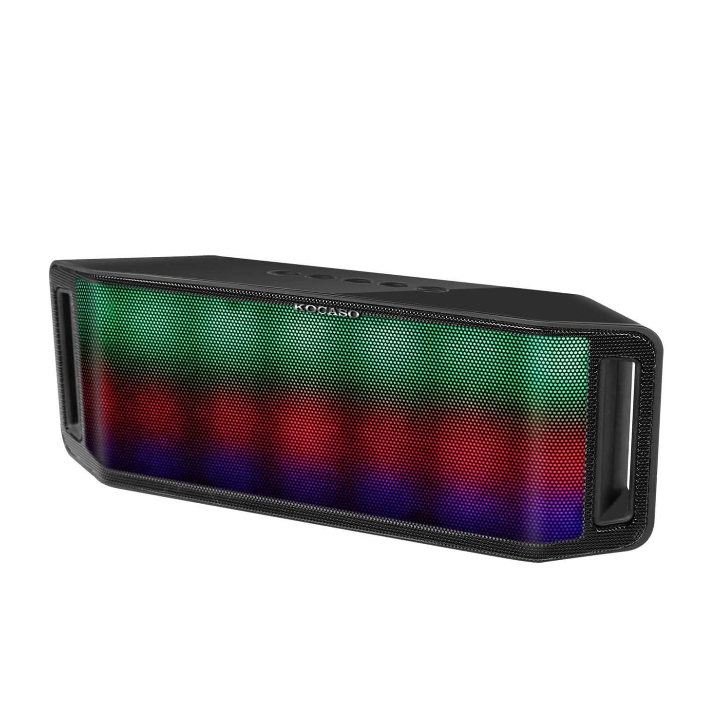 KOCASO Altavoz inalámbrico LED multicolor dinámico manos libres