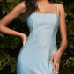 Cinderella Divine KV1063 Rhinestone Embellished Stretch Satin Gown
