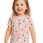 Conjunto de pijama de verano "Jardín de flores de mariquita"