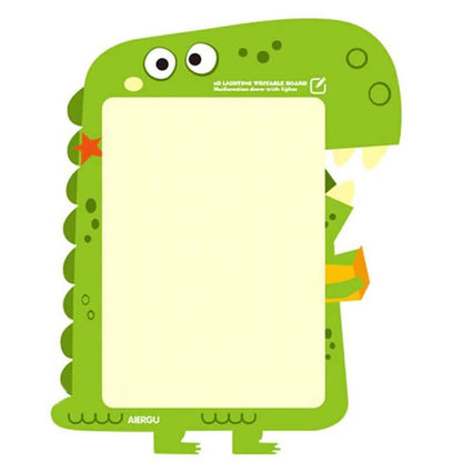Pizarra de dibujo luminosa LED con bolígrafo fluorescente divertido