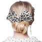 Leopard Patterned Deft Bun Maker Hair Band
