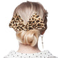 Leopard Patterned Deft Bun Maker Hair Band