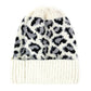 Leopard Print Beanie Hat Leopard Pattern Winter Hat