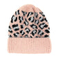 Leopard Print Beanie Hat Leopard Pattern Winter Hat