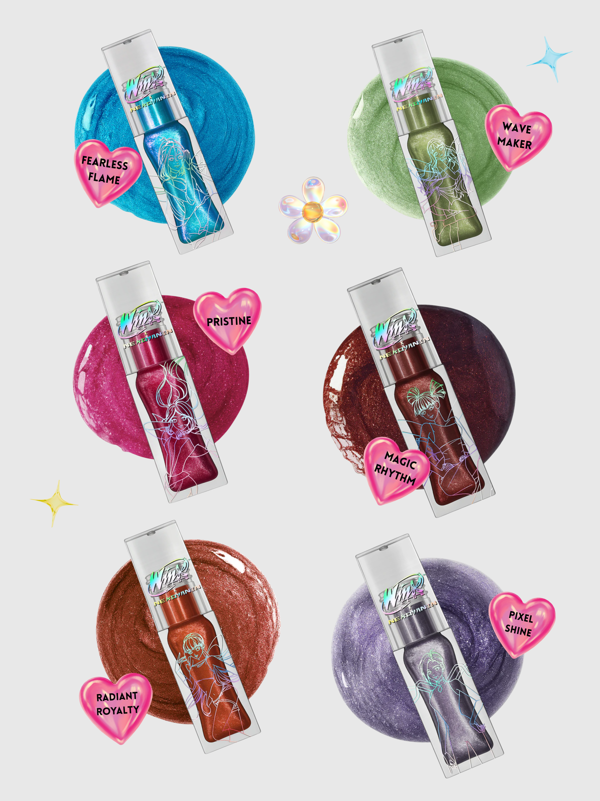 Brillo de labios / Tratamiento labial Nekoyanin x Winx Club