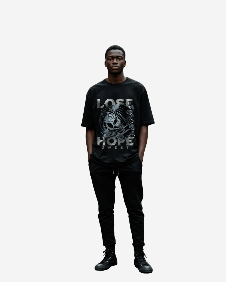 G West Lose Hope Men's Oversized T-Shirt