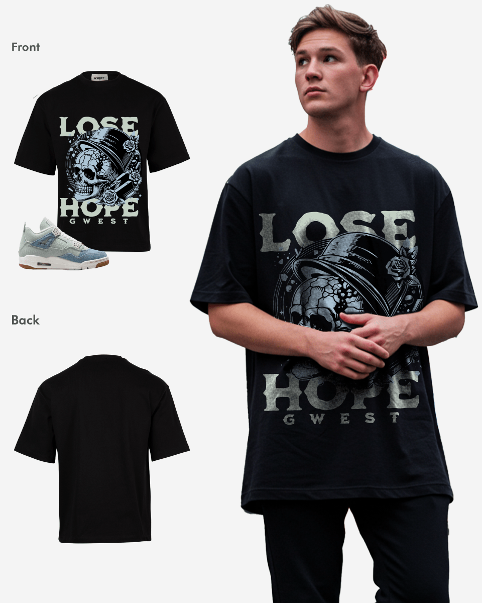 G West Lose Hope Men's Oversized T-Shirt
