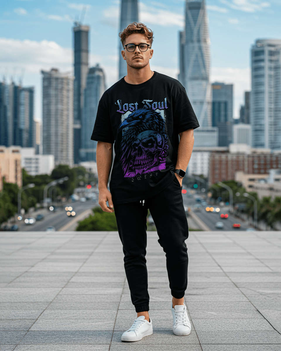 G West Lost Soul Oversized T-Shirt Mens