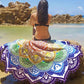 Lotus Flower Beach Throw