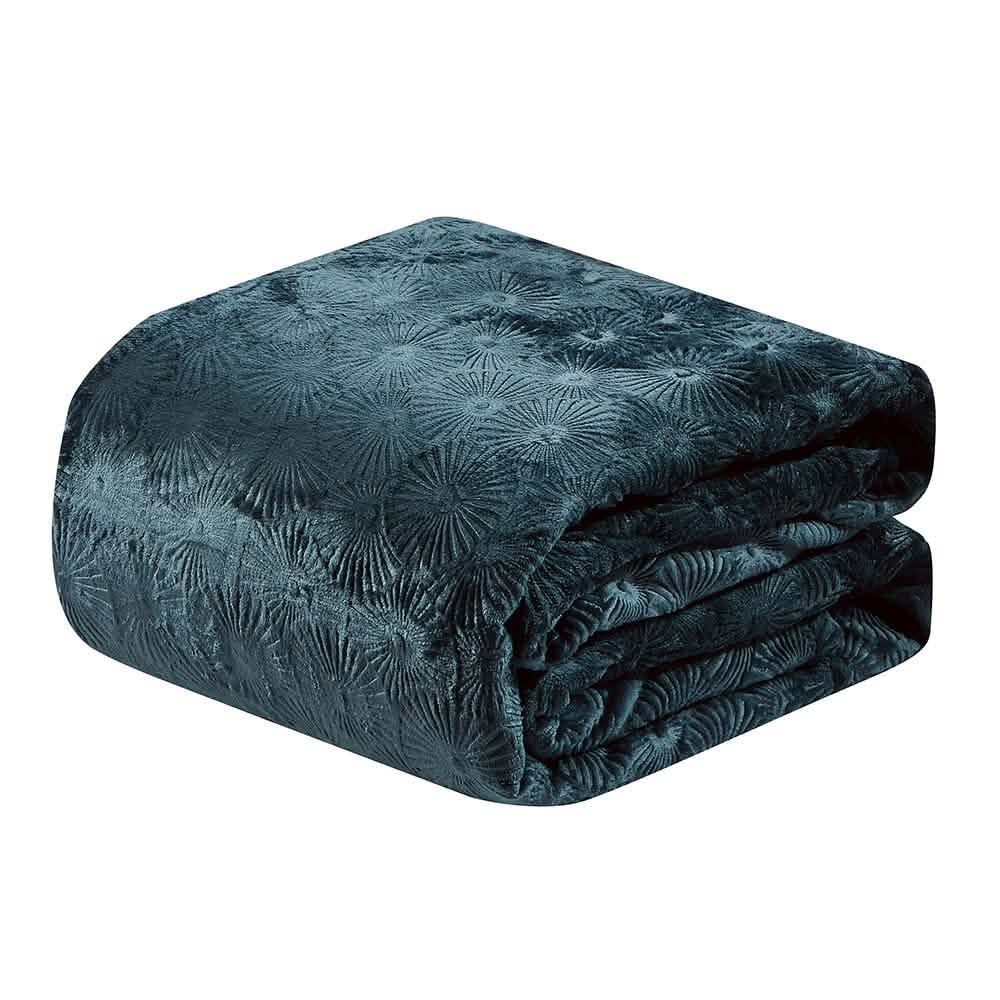 Manta de lana franela Louvre Throw