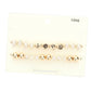 Love Message Faceted Beaded Stretch Bracelets