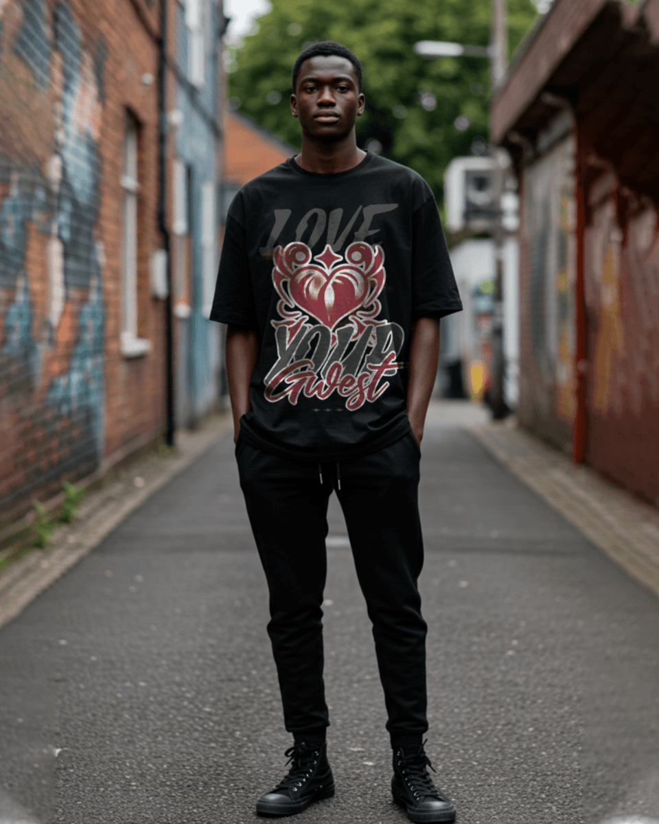 G West Love Your Self Oversized T-Shirt Mens
