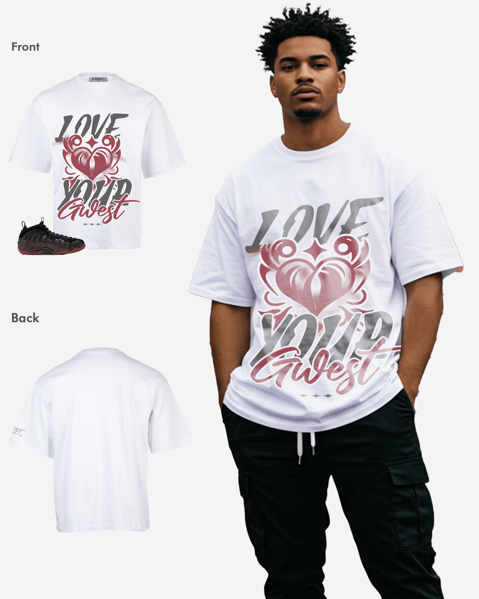 G West Love Your Self Oversized T-Shirt Mens