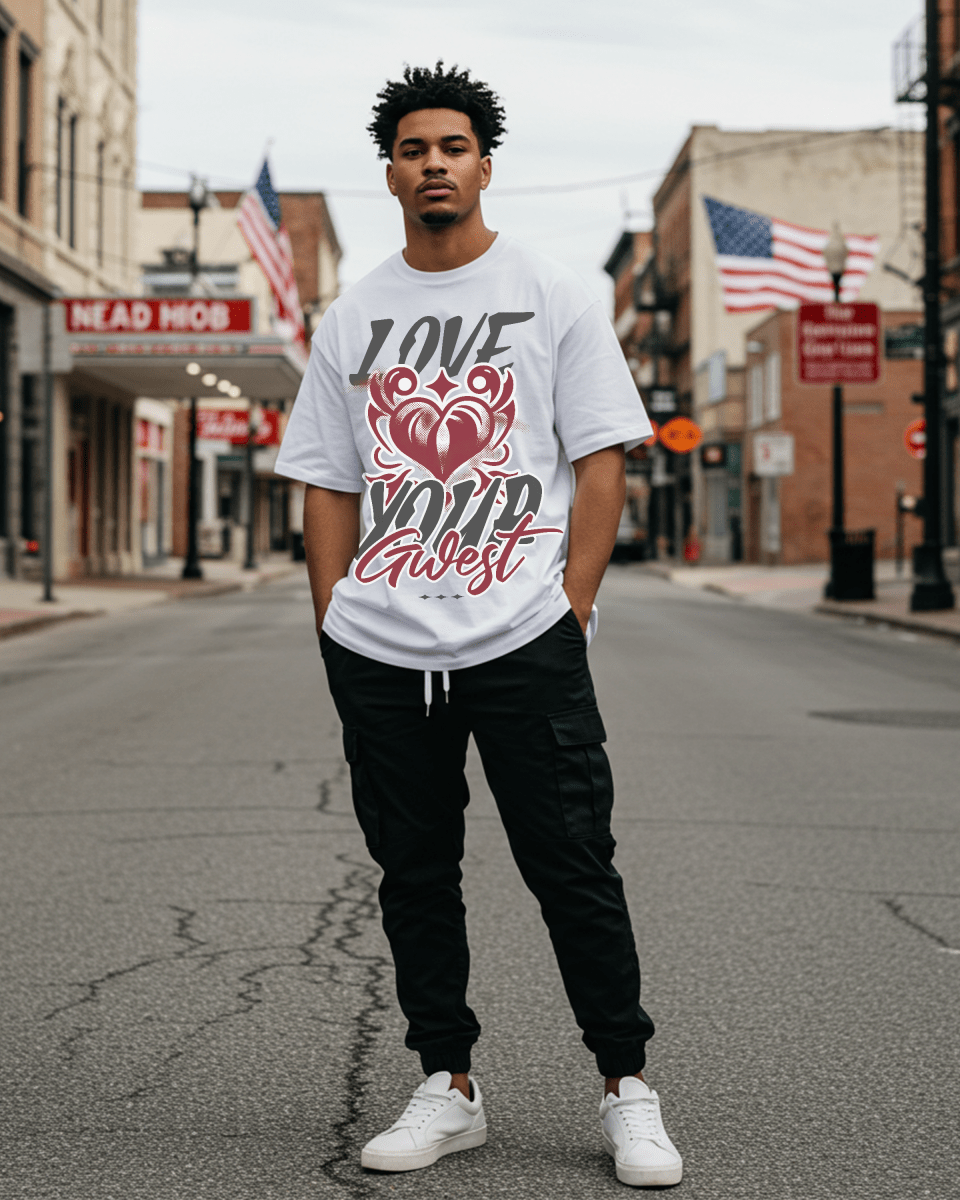 G West Love Your Self Oversized T-Shirt Mens