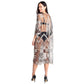 Lux Lace Tie Knot Closure Cover up Kimono Poncho