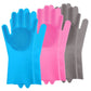 Guantes Mágicos de Silicona para Lavar Platos