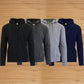 Paquete de 3 sudaderas con capucha y forro polar con cremallera ajustadas para hombre