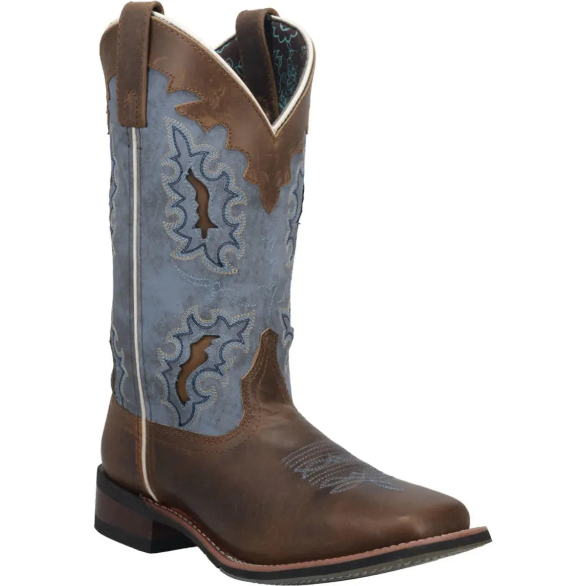 Laredo Isla - Bota vaquera de cuero para mujer
