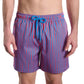 Marina Pinstripe, Blaze and Tide Hybrid Short, Compression Lined Swim and Resort Trunk
