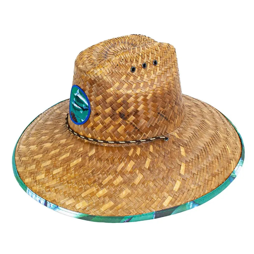 Peter Grimm Marlin - Sombrero de salvavidas de paja