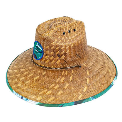 Peter Grimm Marlin - Sombrero de salvavidas de paja