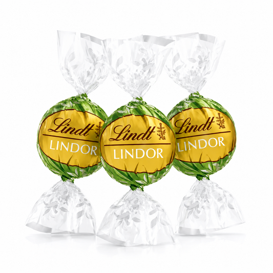 Lindt LINDOR Matcha White Chocolate Truffles – Bulk Value Bag