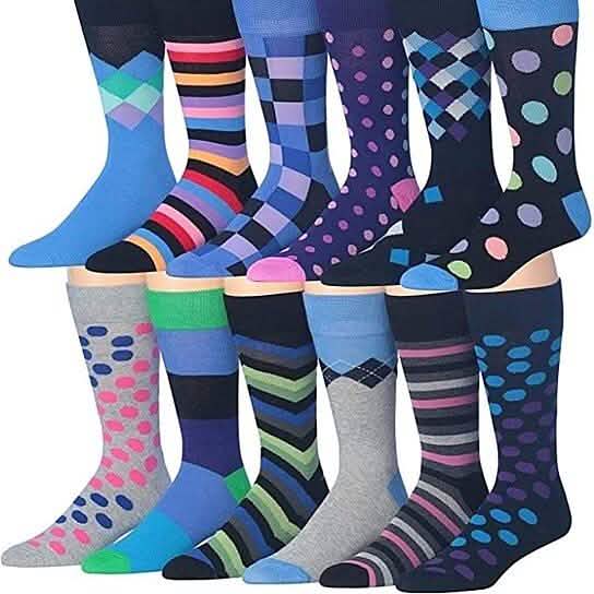 Calcetines de vestir de primera calidad James Fiallo para hombre
