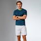 Men's Short-Sleeve Crew Neck - UV Protection, Antimicrobial