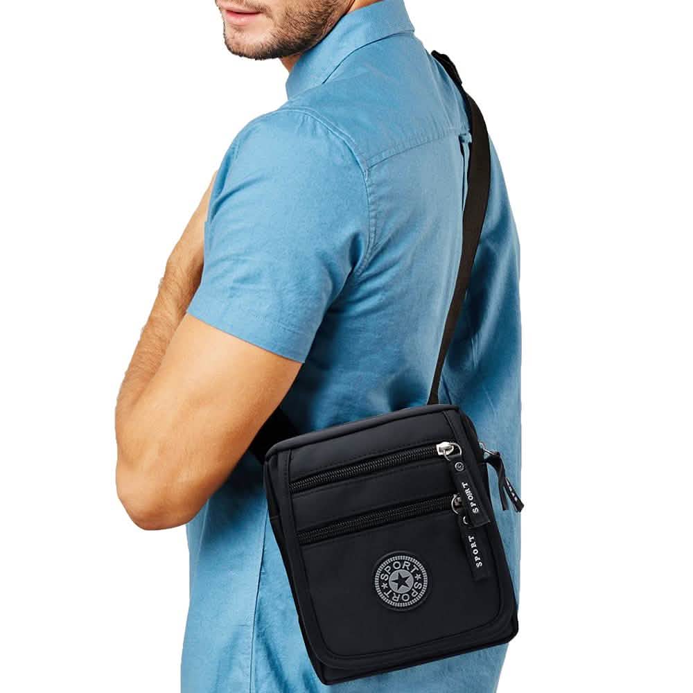 Bolso bandolera pequeño para hombre