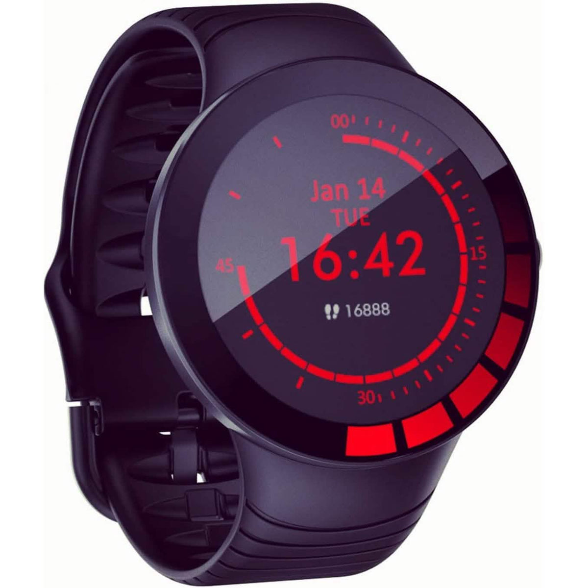 Reloj inteligente para hombre con monitor de frecuencia cardíaca y seguimiento de actividad física