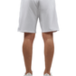 Men's Tennis Shorts - Spin Shorts with Pockets & UV Protection - White