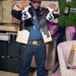 Men's Cowhide Hair-on Jacket, Cow Print