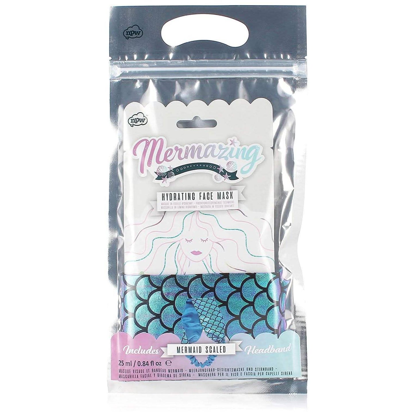 Juego de Mascarilla y Diadema de Sirena