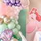 Kit de guirnalda de globos de sirena